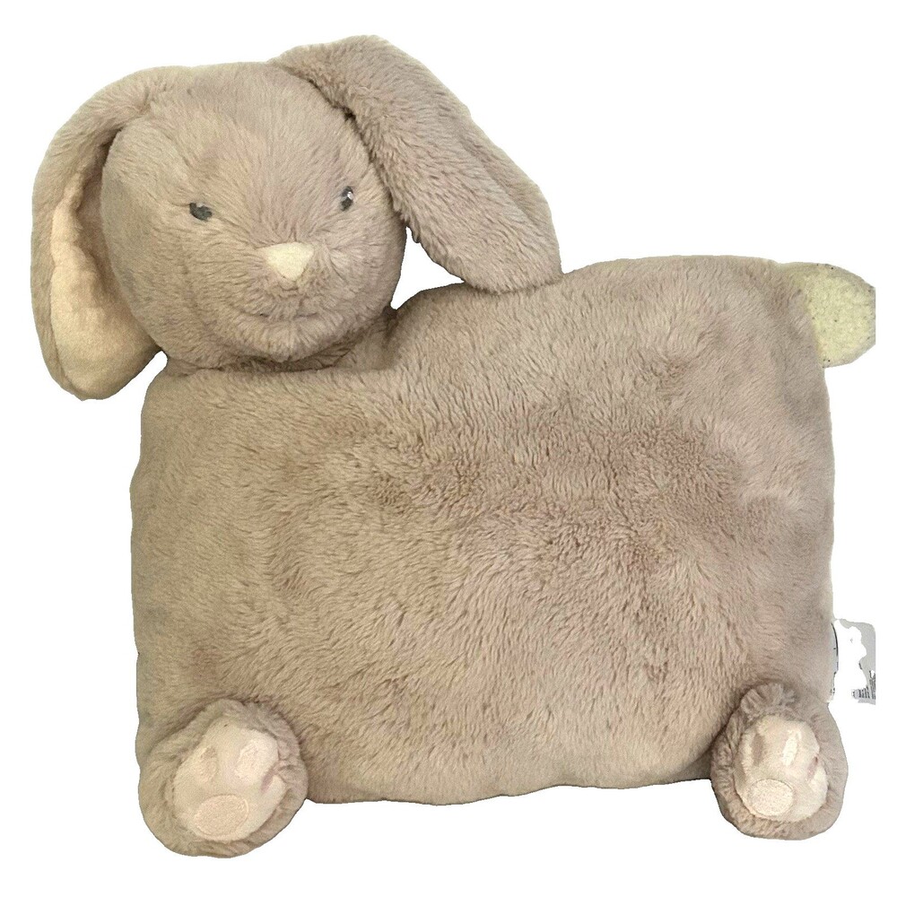 Little Miracles Bunny Rabbit Soft Plush Pillow Pale Pink Costco 17"